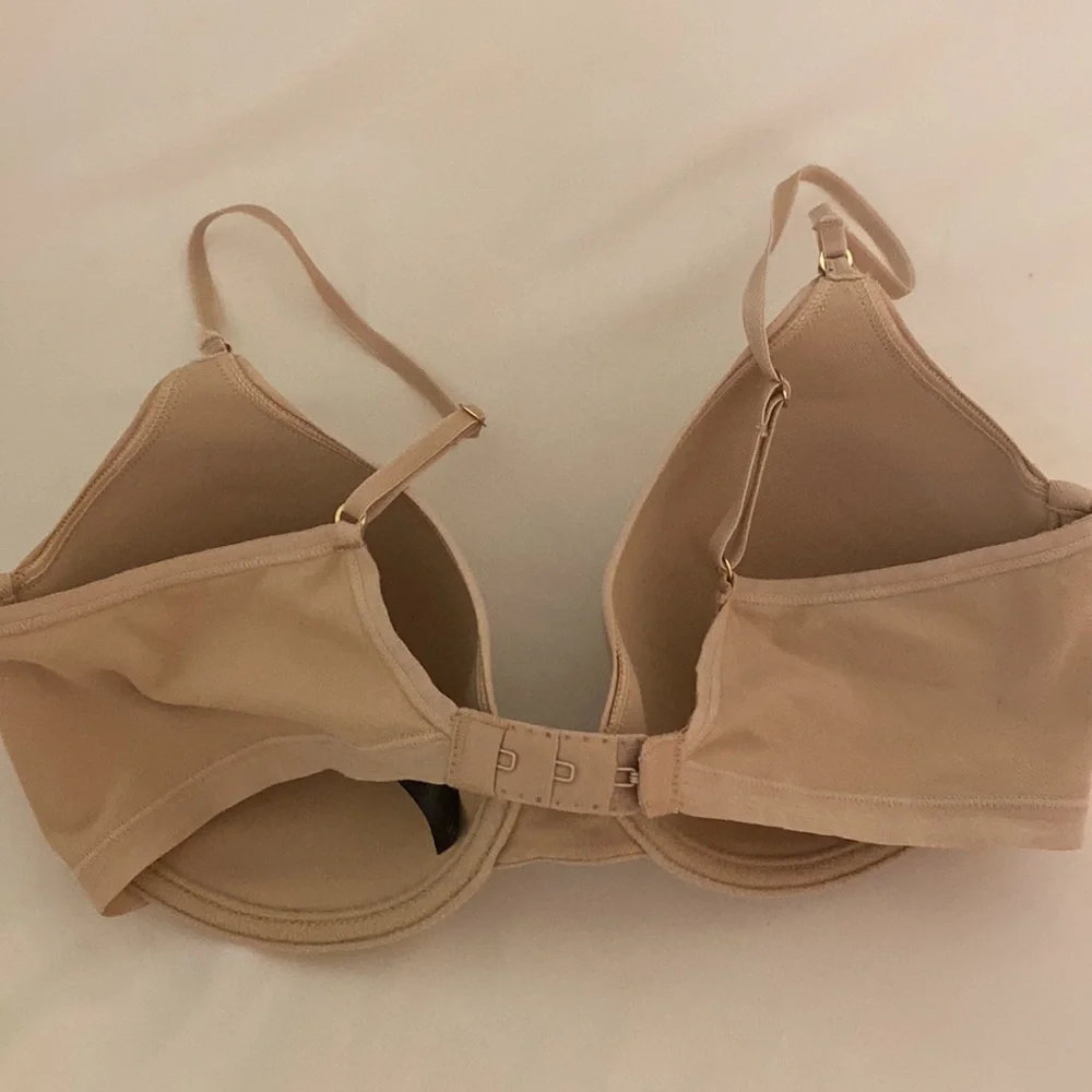 Natori Women’s Underwire Single Hook Clasp Bra Tan Nude Size 34C